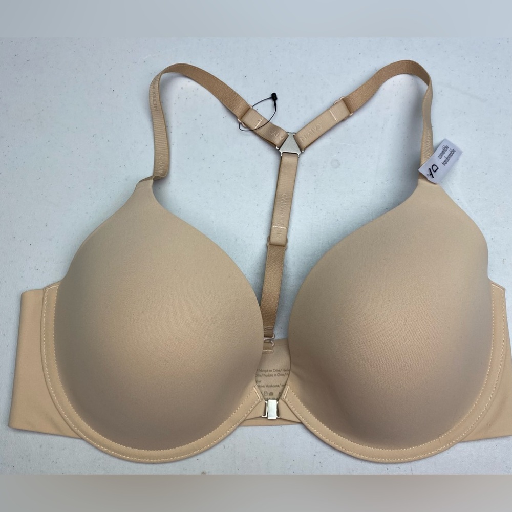 NWT CK TAN Lightly Lined Underwire, 36D  *P1055